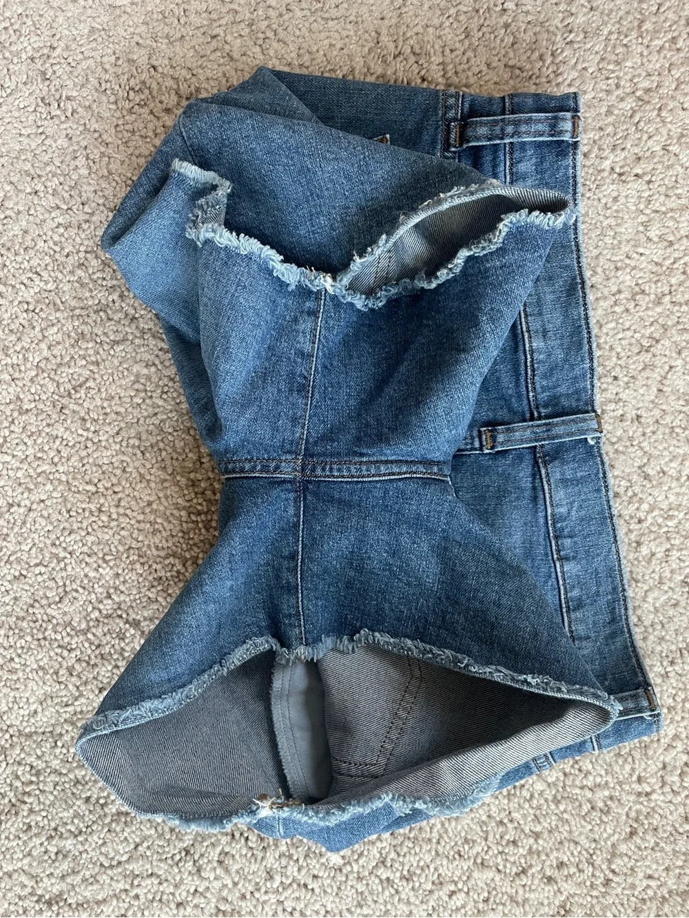 J. Crew Denim High-Rise Frayed 4